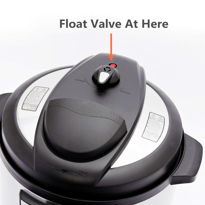 ZoneFly Original Float Valve for Instant Pot LUX 6 Qt 5Qt, Instant Pot Float Valve for IP-LUX50, IP-LUX60 Pressure Cooker with Seal Leaks Ring - Image 5